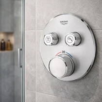 Смеситель скрытого монтажа Grohtherm Grohe SmartControl 29119DC0 с термостатом, фото №1