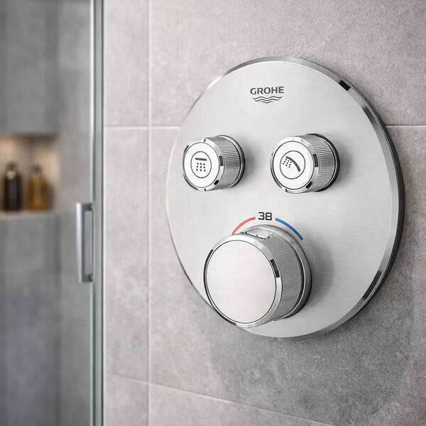 Смеситель скрытого монтажа Grohtherm Grohe SmartControl 29119DC0 с термостатом, фото 1