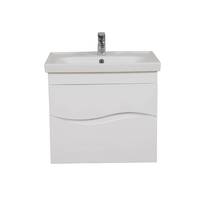 Тумба з раковиною Аква Родос Альфа 28336 Frame підвісна 65 см, фото №2