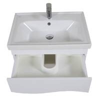 Тумба з раковиною Аква Родос Альфа 28336 Frame підвісна 65 см, фото №5