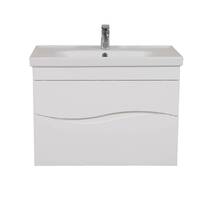 Тумба з раковиною Аква Родос Альфа 27131 Frame підвісна 80 см, фото №2