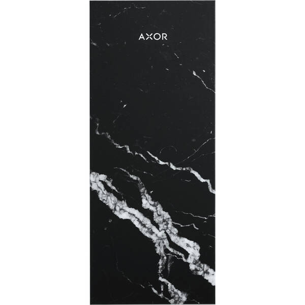 Накладка для змішувача Axor MyEdition 47913000 200 мм мармур Nero Marquina