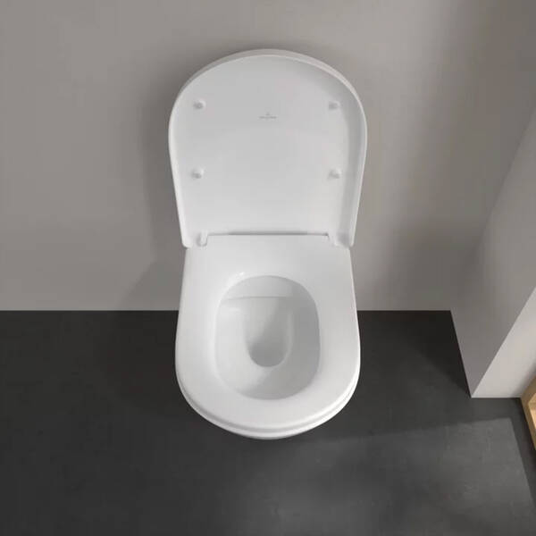 Унітаз підвісний Villeroy&Boch Subway 2.0 4609R0R1 Comfort безобідковий, фото 8