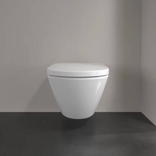 Унітаз підвісний Villeroy&Boch Subway 2.0 4609R0R1 Comfort безобідковий, фото 6