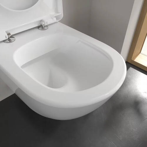 Унітаз підвісний Villeroy&Boch Subway 2.0 4609R0R1 Comfort безобідковий, фото 9