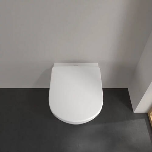 Унітаз підвісний Villeroy&Boch Subway 2.0 4609R0R1 Comfort безобідковий, фото 7