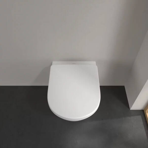 Унітаз підвісний Villeroy&Boch Subway 2.0 4609R0R1 Comfort безобідковий, фото 7