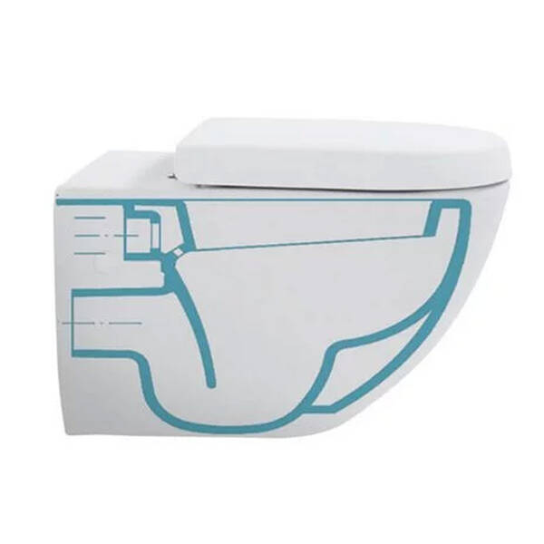 Унітаз підвісний Villeroy&Boch Subway 2.0 4609R0R1 Comfort безобідковий, фото 3