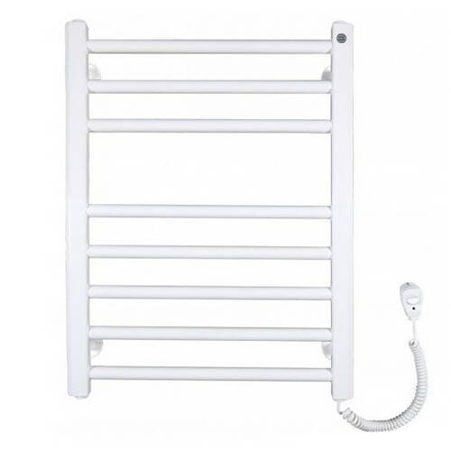 Полотенцесушитель электрический Instal Projekt Viking electro VIKE-50/70 530х700 мм белый 130 Вт, фото 1
