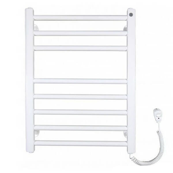 Полотенцесушитель электрический Instal Projekt Viking electro VIKE-50/70 530х700 мм белый 130 Вт, фото 1