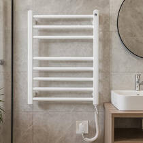 Полотенцесушитель электрический Instal Projekt Viking electro VIKE-50/70 530х700 мм белый 130 Вт, фото №1