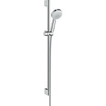 Душовий набір Hansgrohe Crometta 100 Vario 26657400 хром/білий, фото №1