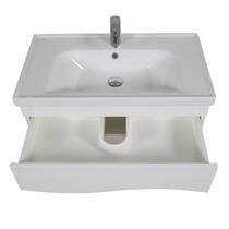 Тумба з раковиною Аква Родос Альфа 05386 Frame підвісна 100 см, фото №3