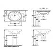 П'єдестал для раковини Villeroy&Boch Amadea 728500R1, фото 2