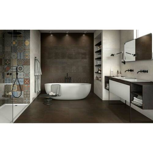 Керамограніт Novabell Forge Metal Frg-82Rt Inox Rett 60x120 см, фото 10