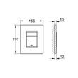 Клавіша змиву Grohe Skate Cosmopolitan 38732SH0 білий, фото 3