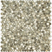 Мозаїка Mozaico De Lux V-Mos LB005-1 Gold Small Metal 30,5х29,5 см