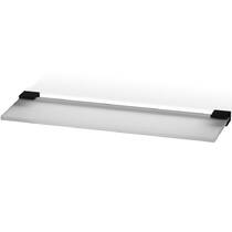 Полиця скляна Decor Walther Corner CO GLA40 0560960 39 см чорний матовий, фото №1