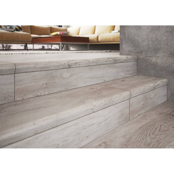 Сходинка Cerrad Stopnica V-Shape Mattina Bianco 32x120,2 см, фото 2