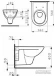 Унітаз підвісний Laufen Pro H8209504000001, фото 6