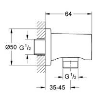 Шлангове підключення Grohe Rainshower 27057000 хром, фото №4
