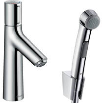 Смеситель для раковины Hansgrohe Talis Select S 72291000 с гигиеническим душем, хром, фото №1