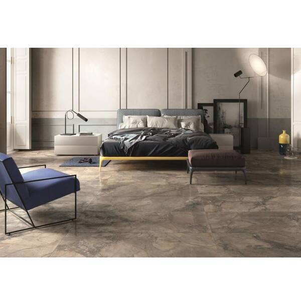 Керамограніт Ariana Epoque 0004406 Brown Lap 60x120 см, фото 2