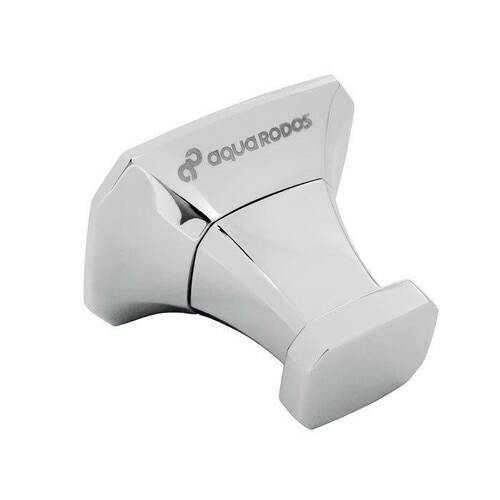 Гачок Аква Родос Бостон 02557/1201 одинарний хром, фото 1