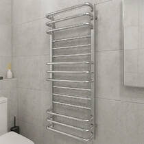 Полотенцесушитель водяной Mario Премиум Люкс 1100х540/500 1000х540 мм хром, фото №1