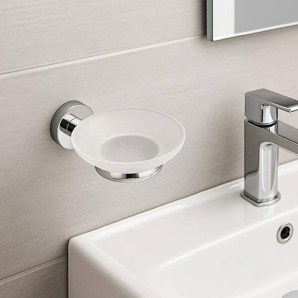 Мыльница Аква Родос Глория 44015/8122 с держателем хром, фото 1