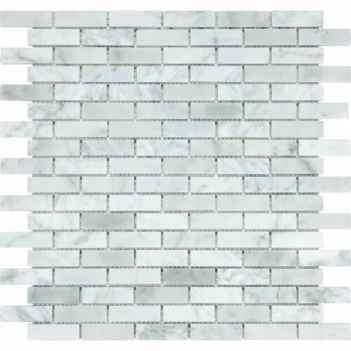 Мозаїка Mozaico De Lux K-Mos CDFS042 White Brick 30,5x29,8 см, фото 1