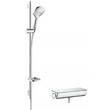 Змішувач для душу термостатичний Hansgrohe Raindance Select E 27039400 з душовим набором і штангою, хром, фото 1