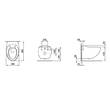 Унітаз підвісний Laufen Alessi one H8209714000001 Rimless, фото 2