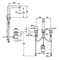 Змішувач для раковини Kludi Ameo 413930575 хром, фото №2