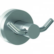 Крючок Genwec Gerunda series GW05 01 04 01 двойной, хром матовый, фото №1