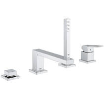 Змішувач для ванни Grohe Eurocube 19897001 з душовим набором, хром, фото №1