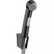 Гигиенический душ Hansgrohe Bidette 32129340 хром черный матовый, фото 1