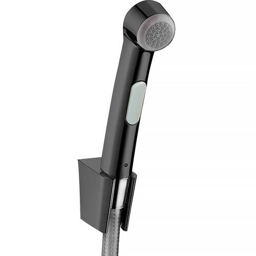 Гигиенический душ Hansgrohe Bidette 32129340 хром черный матовый, фото 1