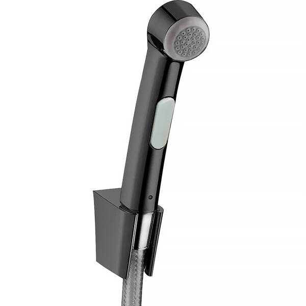Гигиенический душ Hansgrohe Bidette 32129340 хром черный матовый, фото 1