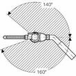 Сифон для ванни Geberit 150.756.21.1 PushControl подовжений з кнопкою зливу, фото 2