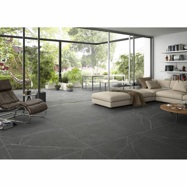 Керамограніт Almera Ceramica Portobello Antracita 100x100 см, фото 2