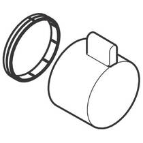 Ручка змішувача термостатичного Hansgrohe 92215000 хром, фото №3