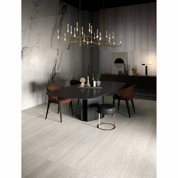 Керамограніт La Faenza Bianco Cal Re 9018 Lp 90x180 см, фото 2