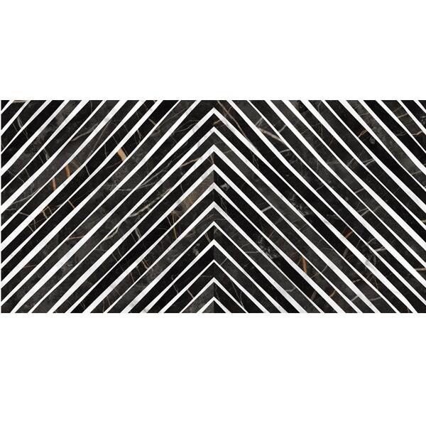 Керамограніт Ceracasa Nuit Deco Gloss 49,1x98,2 см декор, фото 1