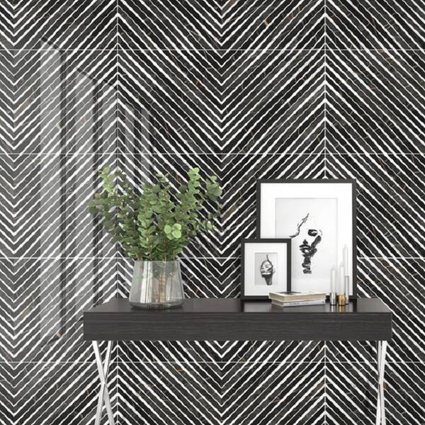 Керамограніт Ceracasa Nuit Deco Gloss 49,1x98,2 см декор, фото 2