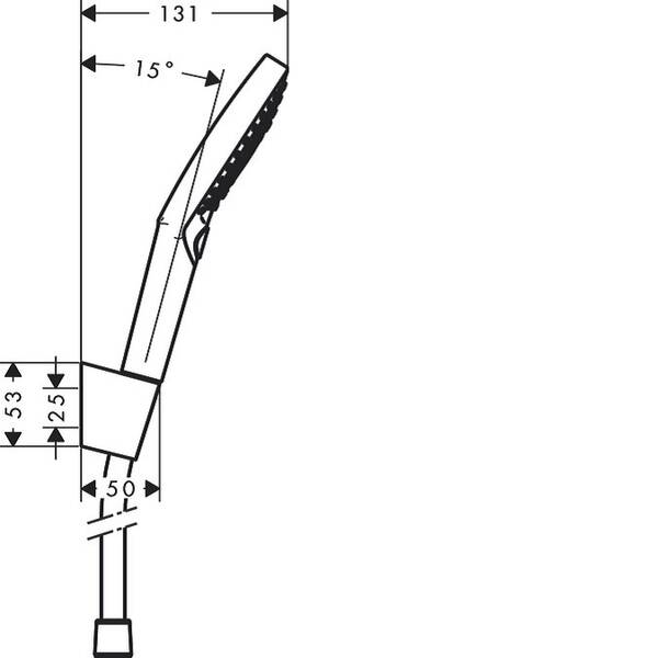 Душовий набір Hansgrohe Raindance Select S 27668000, фото 2