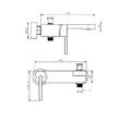 Змішувач для ванни Devit Laguna 84125110B з душовим набором, фото 2