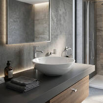 Раковина RAK Ceramics Diana OC72AWHA 42 см на стільницю, фото №1