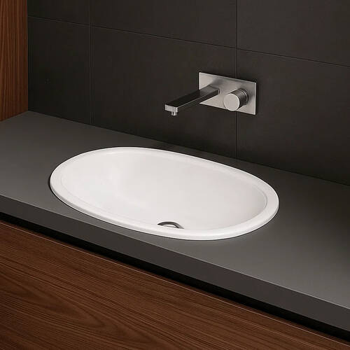 Раковина RAK Ceramics Lily OC36AWHA 46 см врезная в столешницу, фото 1