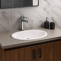 Раковина RAK Ceramics Lily OC36AWHA 46 см врезная в столешницу, фото №4